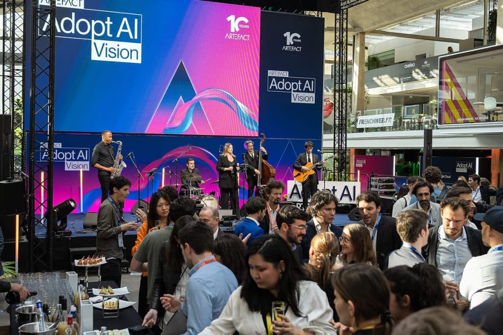 Swing Cocktail anime une conférence à Station F