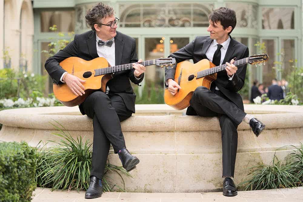 Swing Cocktail anime en duo jazz manouche un mariage à Paris